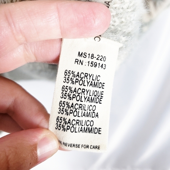 FRNCH Paris Camo Print Oversized Crew Neck Sweater - Picture 4 of 5